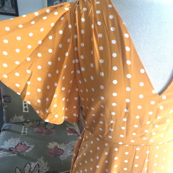 SOLD Retro Dress 1930s Style Polka Dot Pinup 30s - Picture 3 of 8